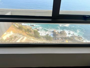 Linda vista al Mar y a Valparaíso en Reñaca Norte