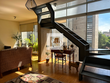 Departamento con roof privado en la cuauhtemoc