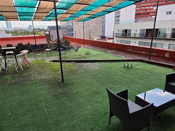 Oficina 155m2 acondicionada con baños en la Roma