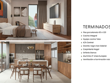 EXCLUSIVO DEPARTAMENTO EN VENTA EN PROVIDENCIA DESARROLLO PUERTA COLOMOS