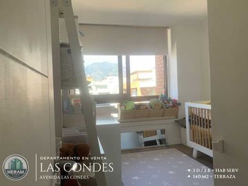 Departamento en venta  en LAS CONDES