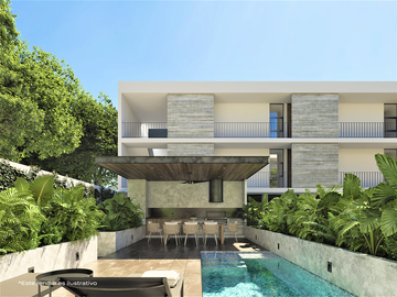 DEPARTAMENTO EN VENTA EN TEMOZON NORTE CON AMENIDADES. MÉRIDA