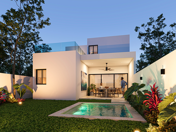 CASA EN VENTA MERIDA, REAL MONTEJO, ALZARE 7, MOD DOS PLANTAS, FEBRERO 2027