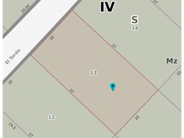 VENTA LOTE BARRIO COLINA ALEGRE FTE VTV