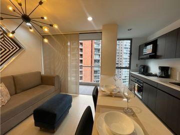 Apartamento amoblado en arriendo en El Poblado Las Palmas