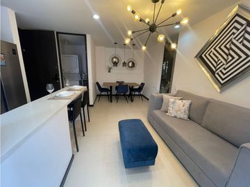 Apartamento amoblado en arriendo en El Poblado Las Palmas