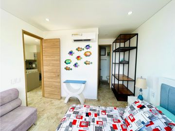 Apartaestudio  con permiso de renta Rodadero  005K