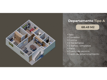 Departamento en Venta CU, buap, Xilotzingo