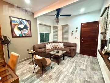 SE RENTA BELLA CASA AMUEBLADA DE 2 RECÁMARAS EN PRIVADA EN SAN RAFAEL, CAMPECHE