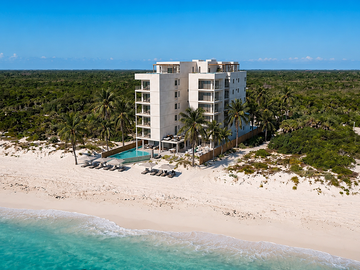 Departamento(Sunrise Nova Tower) en Venta en Kinaru Beach Front, Sisal, Yucatán