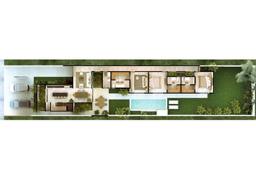 En venta casa de 3 habitaciones en una planta en Viladiu, Cholul. Mérida
