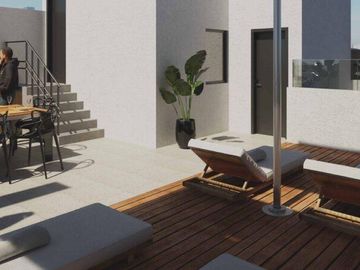 Monoambiente en piso alto-Saavedra