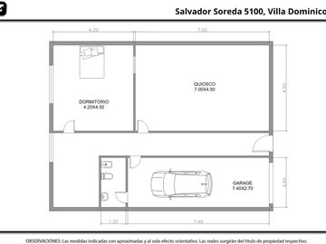 Casa  con 2 locales en Villa Dominico