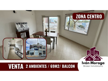 DEPARTAMENTO 2 AMBIENTES- CENTRO PUERTO MADRYN