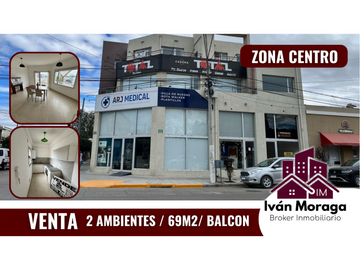 DEPARTAMENTO 2 AMBIENTES- CENTRO PUERTO MADRYN