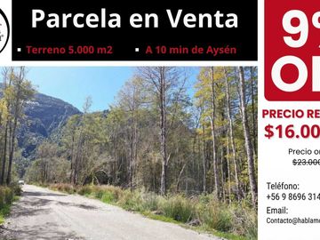 Parcela en venta  en AYSÉN