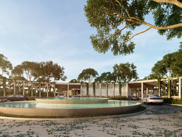 Terrenos en venta con casa club en Sierra Papacal - Kikteil