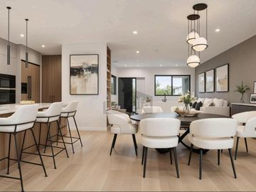 Casa nueva en pre-venta en Lomas del Marqués, condominio con alberca, precio de Oportunidad!