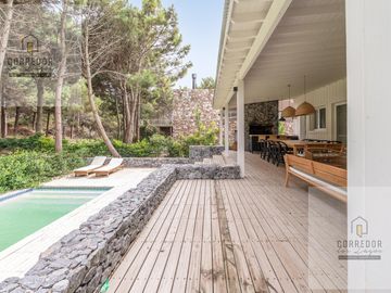 ALQUILER TEMPORAL, CASA, COSTA ESMERALDA, BARRIO MARITMO II AL 100, 6 AMBIENTES