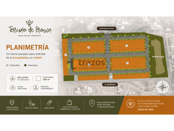 Lotes en Terruño de Brown | Barrio Privado – Chacras de Coria