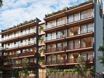 Departamento de 93m2 en Condesa