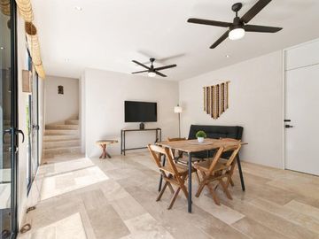 Casa de dos habitaciones en Region 15 Tulum