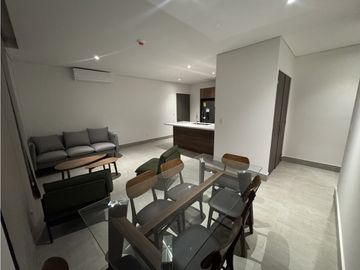 Departamento en renta Torre Boreal Amueblado zona San Pedro Mty. N.L.