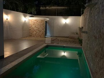 Casa sola en renta amueblada Mérida centro, Yucatán