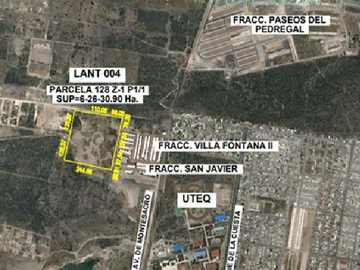 Terreno en venta Macrolote Querétaro, San Pablo