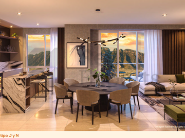 Departamento en Venta en Valle Poniente Sector Olinca, Santa Catarina