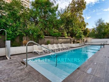 Exclusivo depto en venta en ñuñoa. Vista despejada.