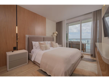 Se vende apartamento amoblado, para uso mixto, Bocagrande, Cartagena
