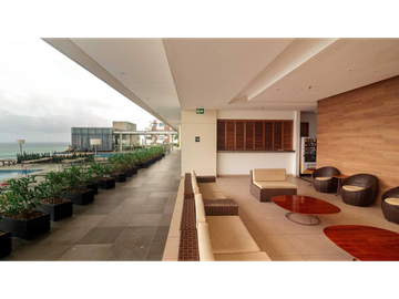 Se vende apartamento amoblado, para uso mixto, Bocagrande, Cartagena