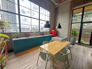Apartaestudio tipo loft AMOBLADO, Udara Polo | 23 m²