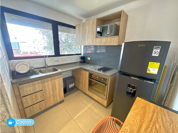 Apartaestudio tipo loft AMOBLADO, Udara Polo | 23 m²
