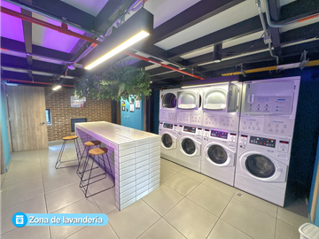Apartaestudio tipo loft AMOBLADO, Udara Polo | 23 m²