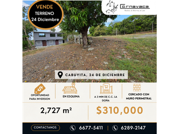 VENDO TERRENO CON EDIFICIO EN CABUYITA