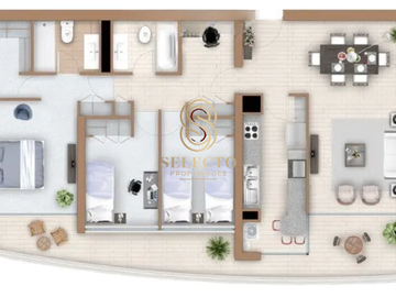 EXCLUSIVO DEPARTAMENTO EN VENTA FRENTE AL MAR