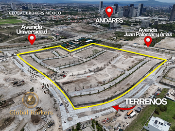 Venta de Terrenos Residenciales en Vallarta Universidad, Zapopan, Jalisco