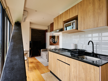 Loft en VENTA con terraza cerca del Monumento a la Revolución