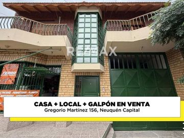 Casa 3 dormis + local + galpon en venta Neuquen