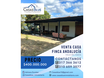 SE VENDE CASA FINCA ANDALUCIA VALLE