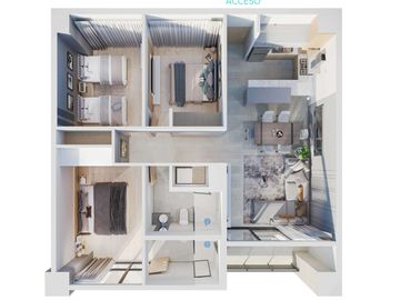 DEPARTAMENTO EN VENTA, LAGRAND, TORREÓN COAHUILA