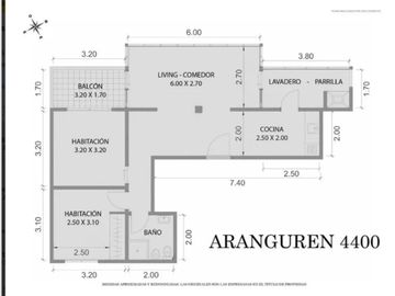 VENTA DEPARTAMENTO 3 AMBIENTES CABA