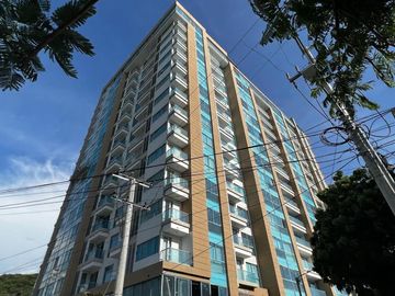 Apartamento en venta de 2 habitaciones con balcón en Santa marta, Playa Salguero.