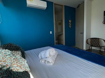 Apartamento en venta de 2 habitaciones con balcón en Santa marta, Playa Salguero.