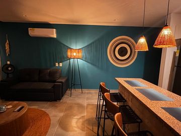Apartamento en venta de 2 habitaciones con balcón en Santa marta, Playa Salguero.
