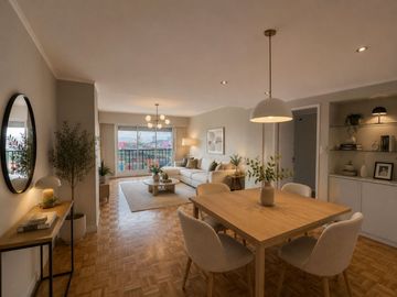 Dpto. 3 amb. en venta piso alto Avda. Libertador
