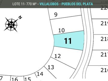 LOTE  LA LAGUNA EN VILLALOBOS  - PUEBLOS DEL PLATA