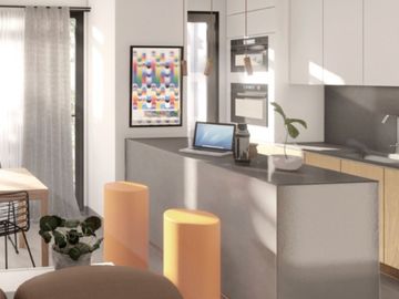 VENTA DEPARTAMENTO 2 DORMITORIOS EN CONSTRUCCIÓN